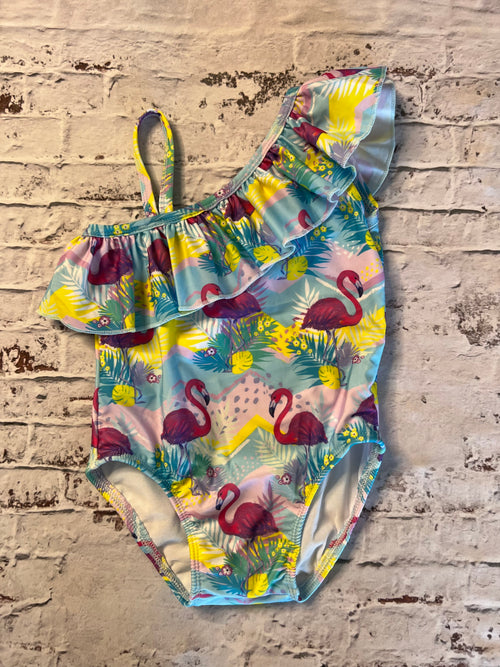 RTS Sonic Swimsuit SIZE 14 TWO PIECE RUFFLE SET – Fox & Tots