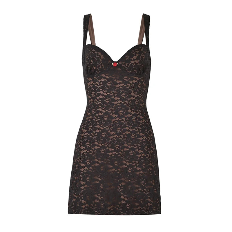 Retro Floral Bodycon Mini Dress for Chic Women's Night Out - Image 2
