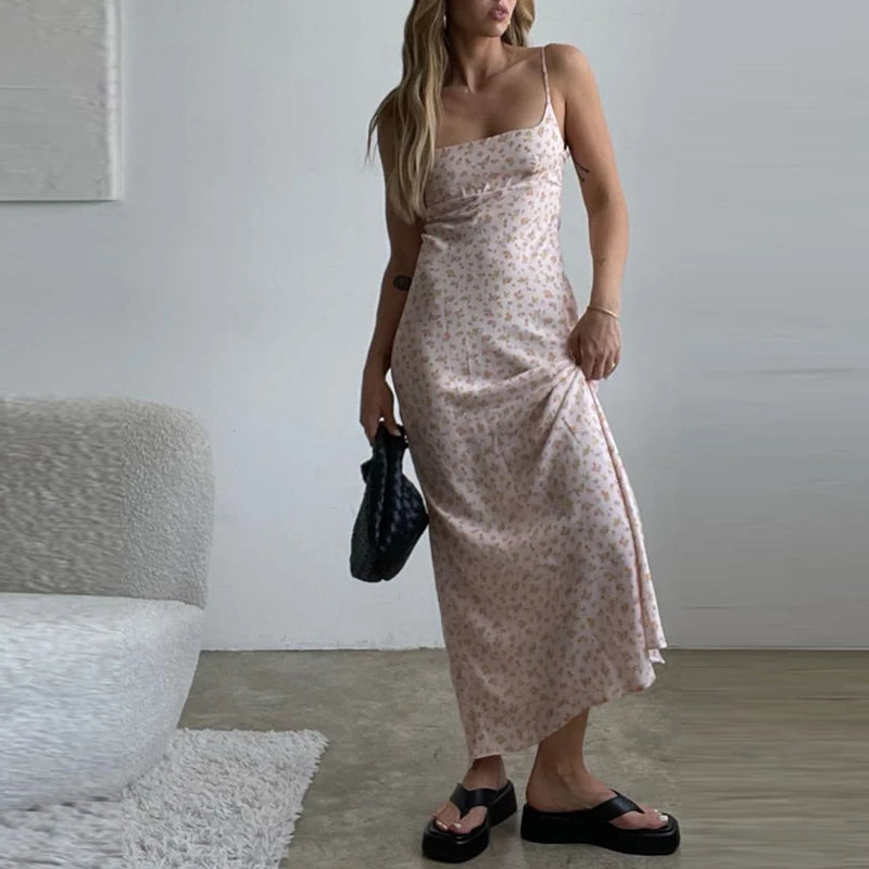 Elegant satin bodycon dress for chic women's parties and events - Image 5