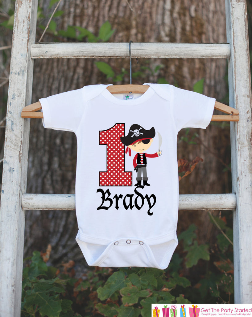 personalized first birthday shirt boy