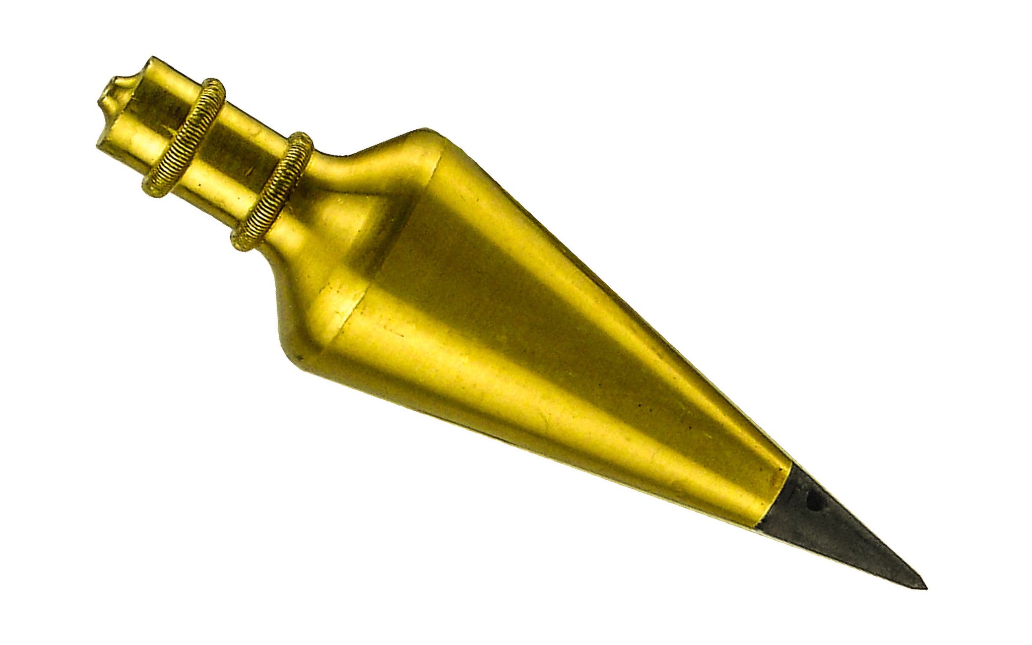 crange marked brass plumb bob