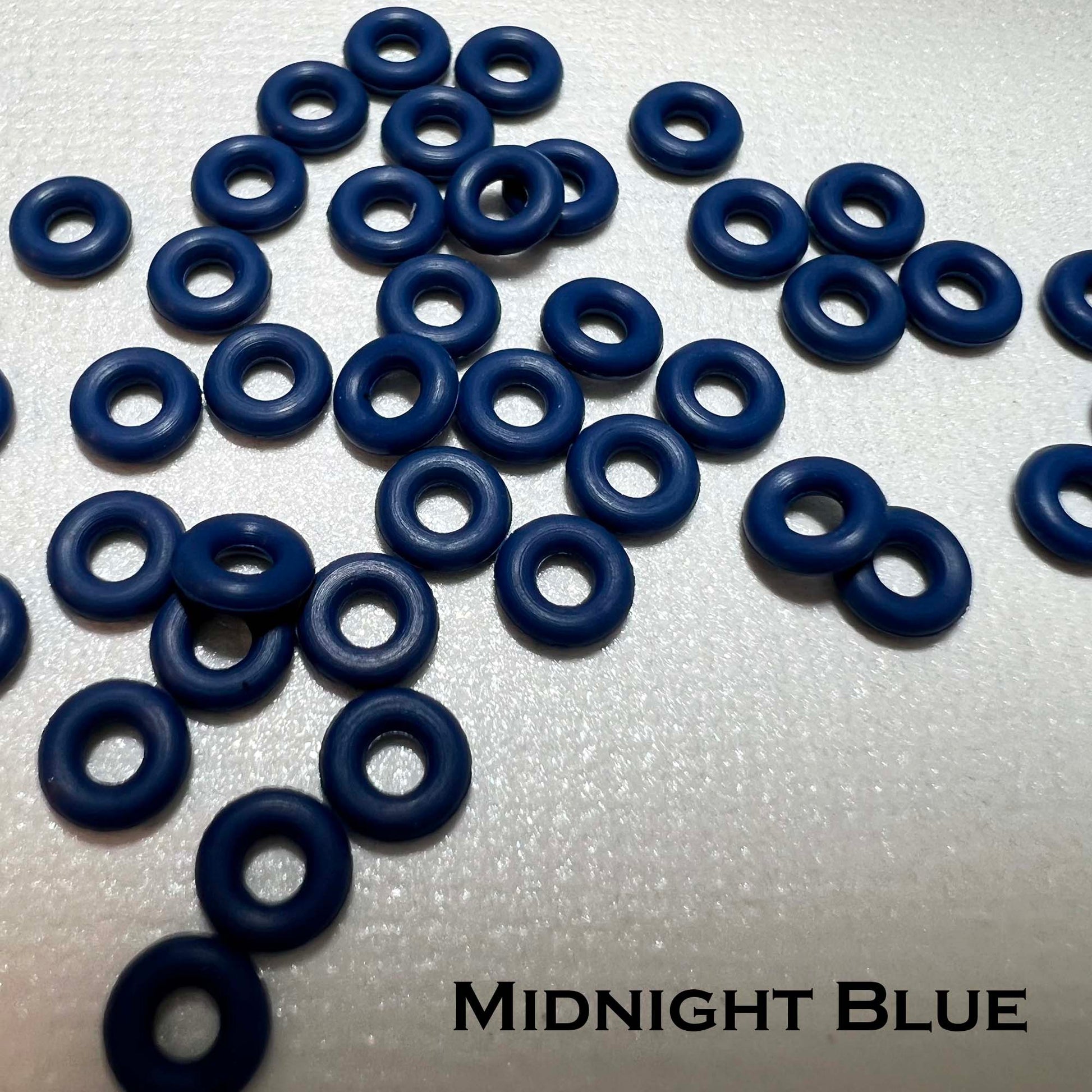 Standaard Brein Vorming 5mm Rubber O-Rings (ID: 2mm) - choose color & quantity – Bead Me A Story