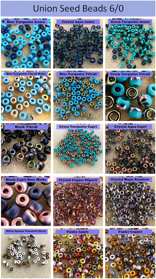 20g Blue Turquoise Picasso Miyuki Seed Beads - Miyuki 4514, Women's, Size: 8/0 (Sku A234)