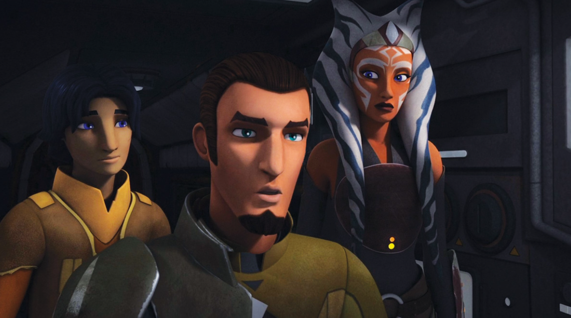 Ezra, Kanan Jarrus and Ahsoka Tano