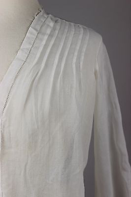 Antique White Blouse – Sarah Elizabeth Gallery