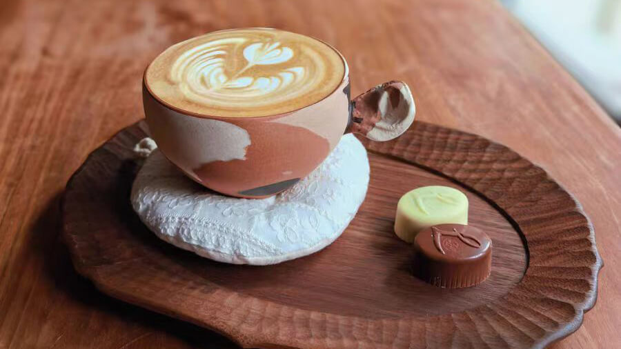 cafe wood serving tray