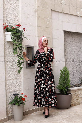 floral dress hijab