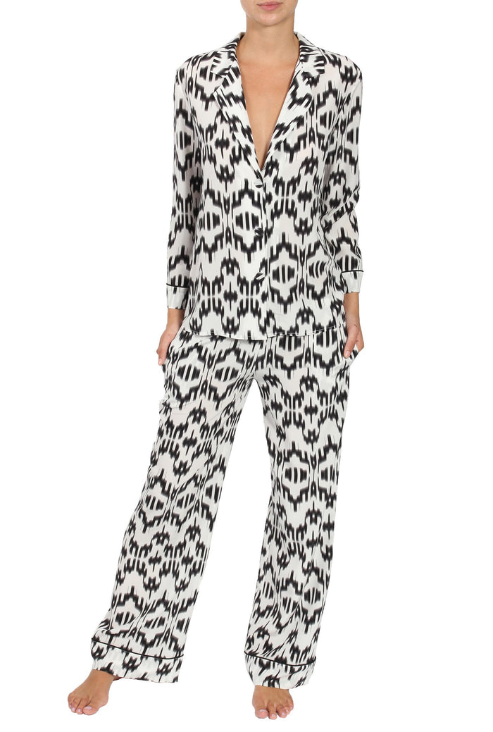 Silk Satin Pajama Pants - Products - Marie France Van Damme
