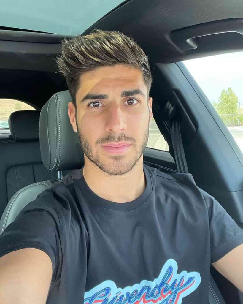 Recent Marco Asensio Haircut