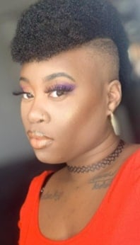 short fade haircut black female