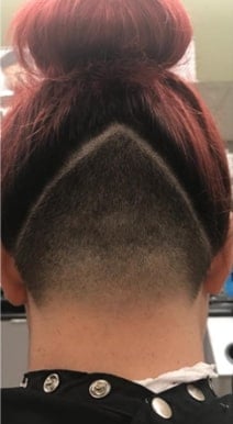 black women's fade haircuts long hair