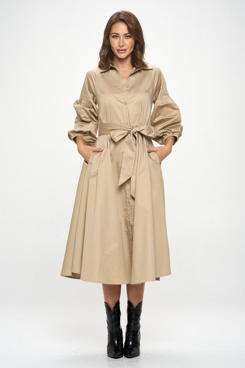 Maxi Shirt Dress-3