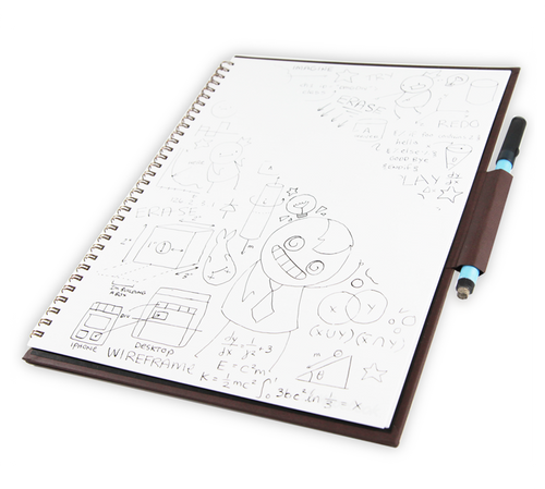 Wipebook Reusable Dry Erase Notebook (GRAPH)