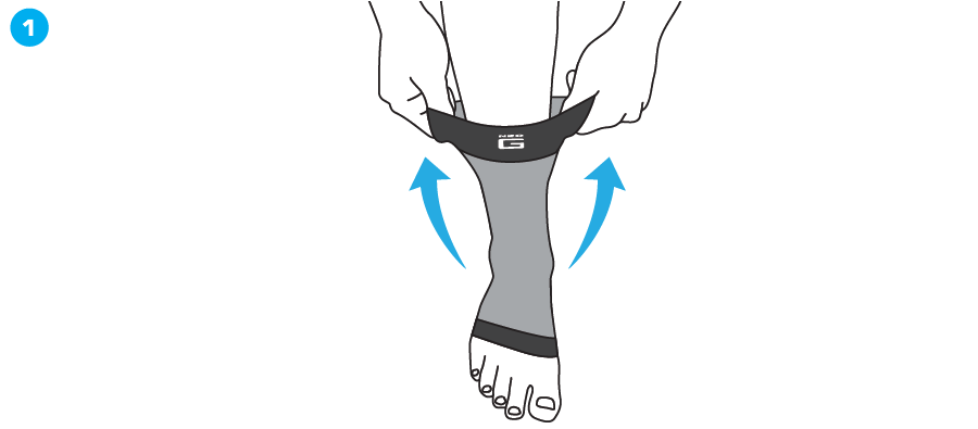 How To Apply - 724 Airflow Ankle Support