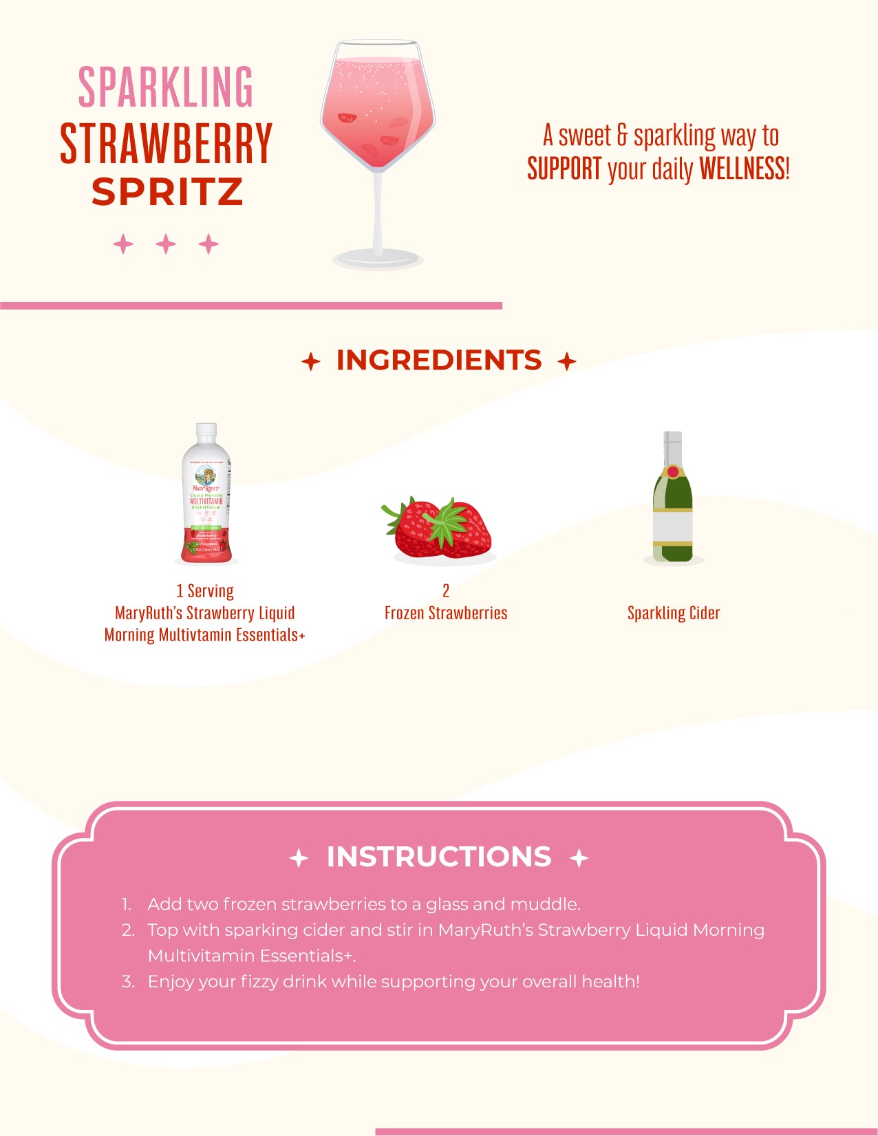Sparkling Strawberry Spritz