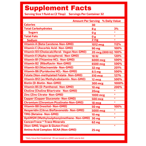 multivitamin liquid morning vitamins supplement ingredients maryruth organics panel vegan organic