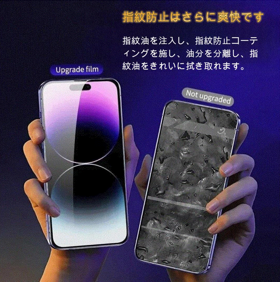 多機能なiPhone保護フィルム