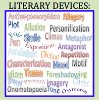 What Are Literary Devices Free Handout Good Sensory Learning