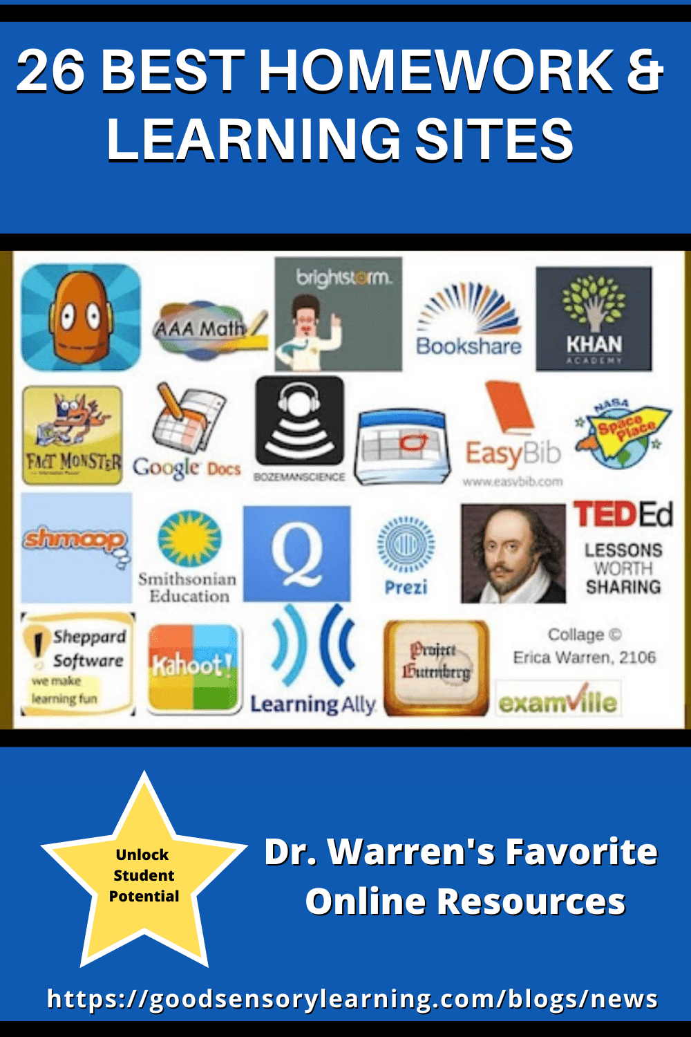 Dr. Warren's favorite learning sites