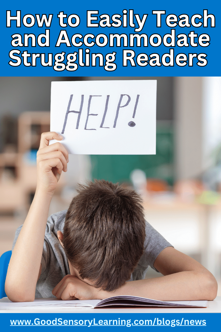 Kid struggling to read