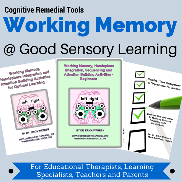 Working Memory Problems - Look Like in Kids? – Good Sensory Learning