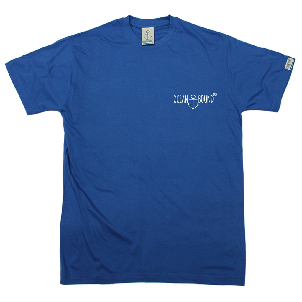 Buy Ocean Bound Men's Sailing Rocks Boat Design Sailing T-Shirt at 123t ...
