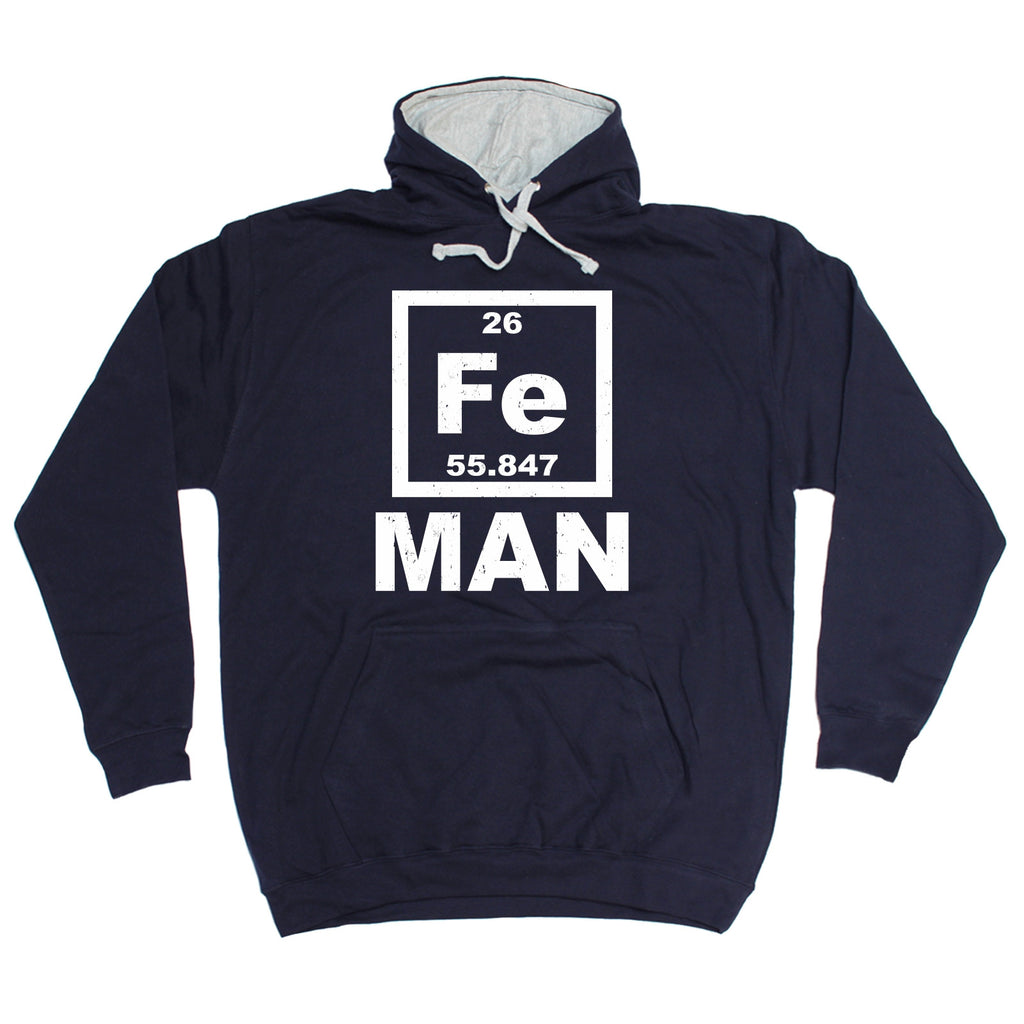 Buy 123t Iron FE Periodic Elements Funny Hoodie at 123t UK - T-Shirts ...