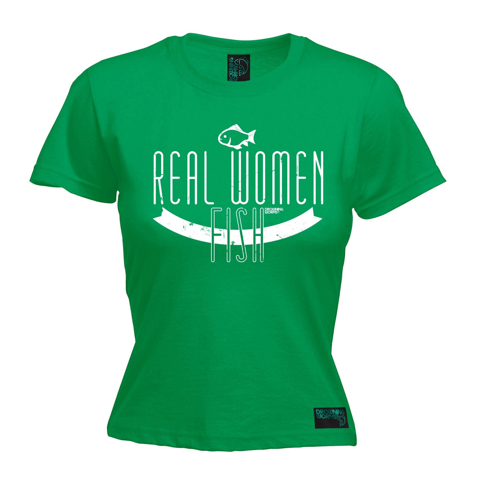 Real Women Fish WOMENS T-SHIRT Fishing Fisherman Carp Tee Funny Gift  birthday