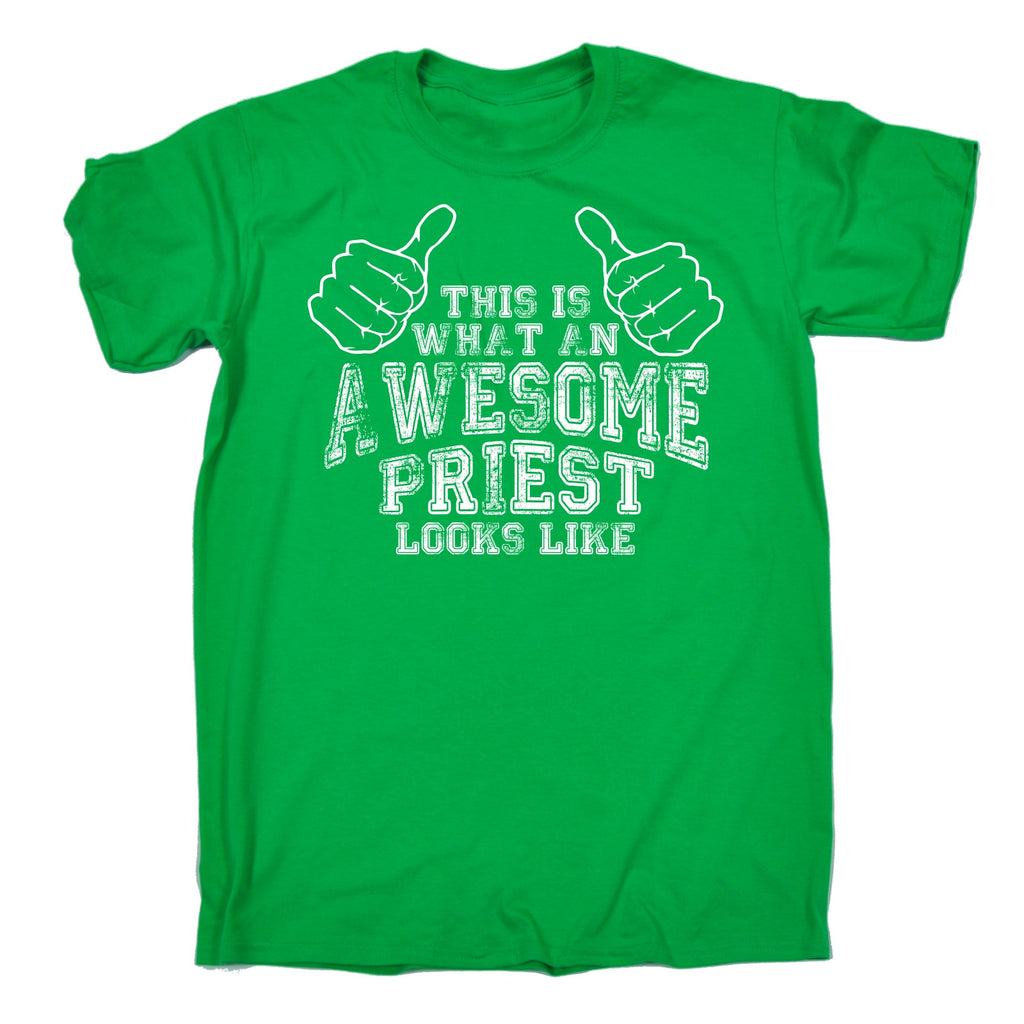 Buy 123t Men's This Is What An Awesome Priest Looks Like Funny T-Shirt ...
