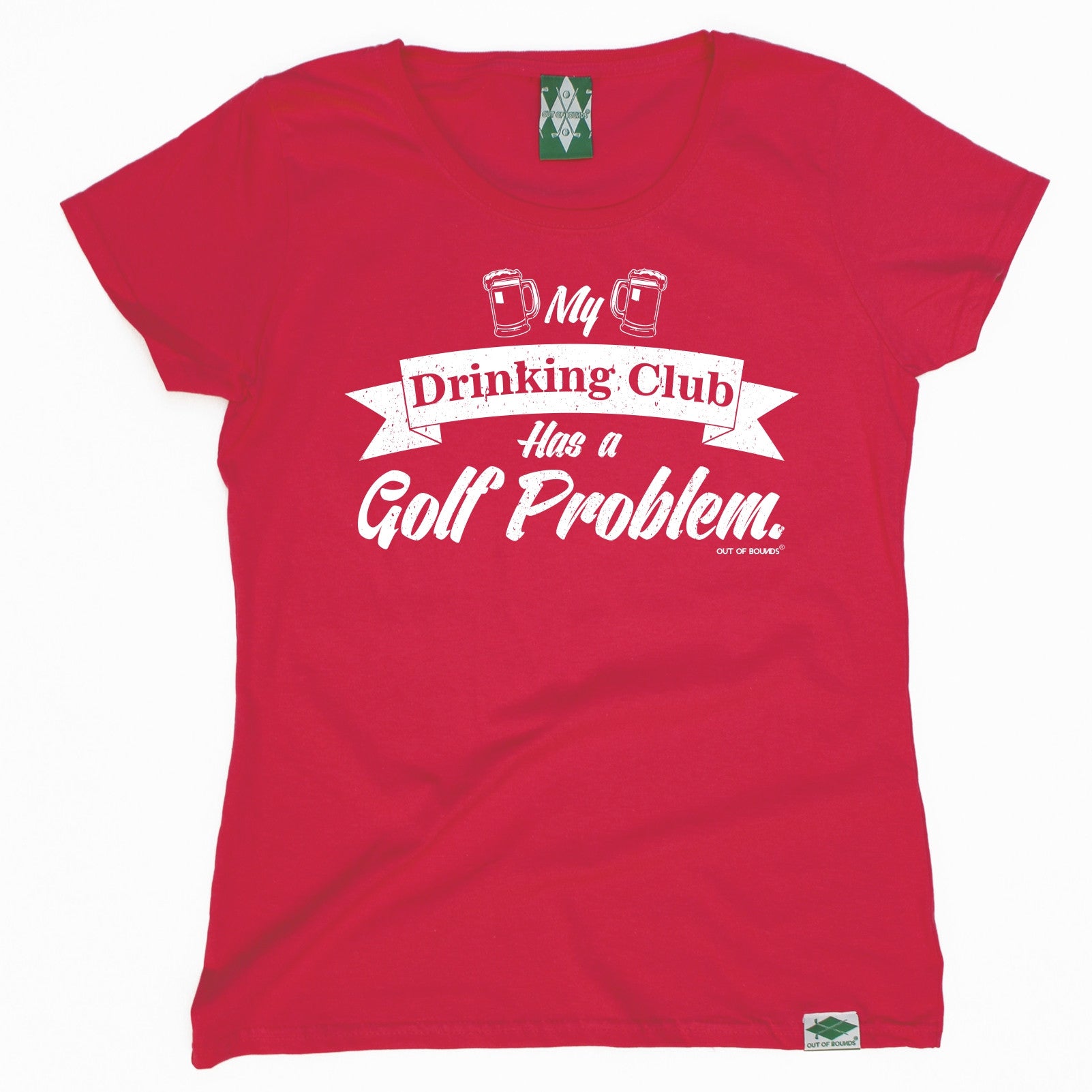 My Drinking Club Has A Golf Problem WOMENS TSHIRT Golfer