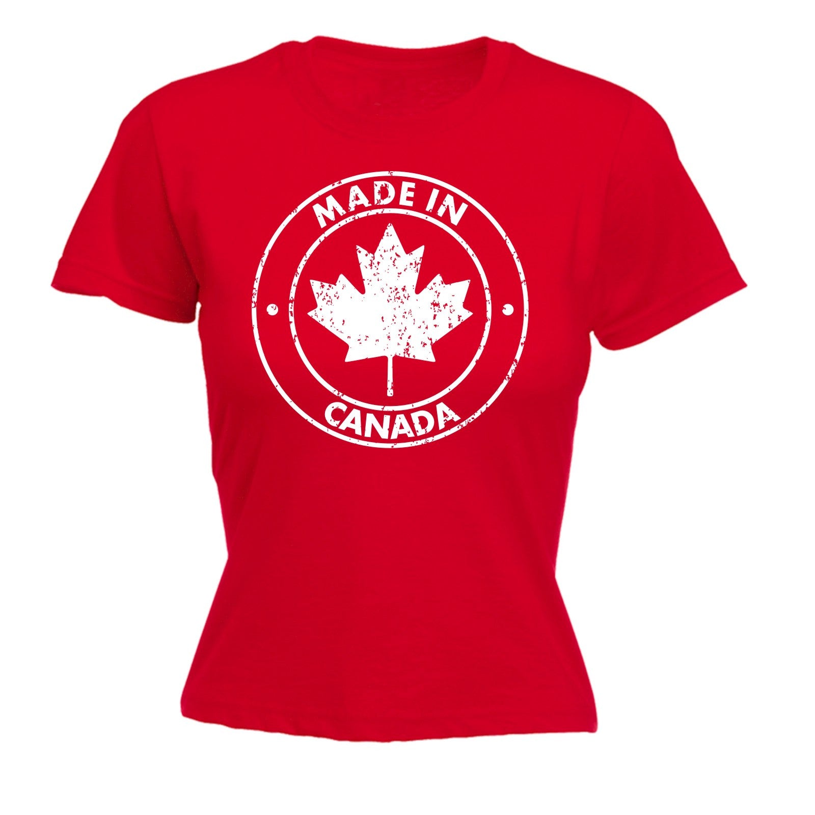 Made In Canada Womens T Shirt Canadian Nation Patriotic Funny T Birthday Ebay 