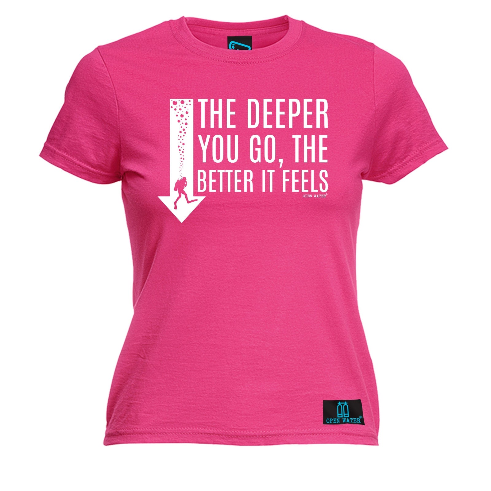 Buy Open Water Women's The Deeper You Go The Better It Feels Scuba ...