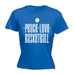 123t Women's Peace Love Basketball Funny T-Shirt