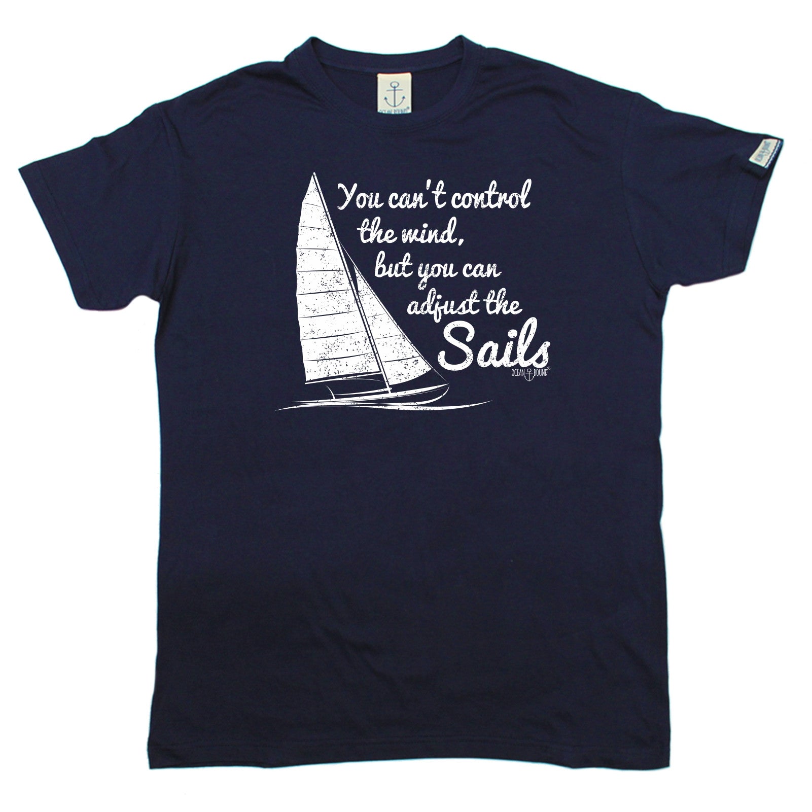 Cant Control Wind Can Adjust The T-SHIRT Yacht Sailing birthday funny eBay
