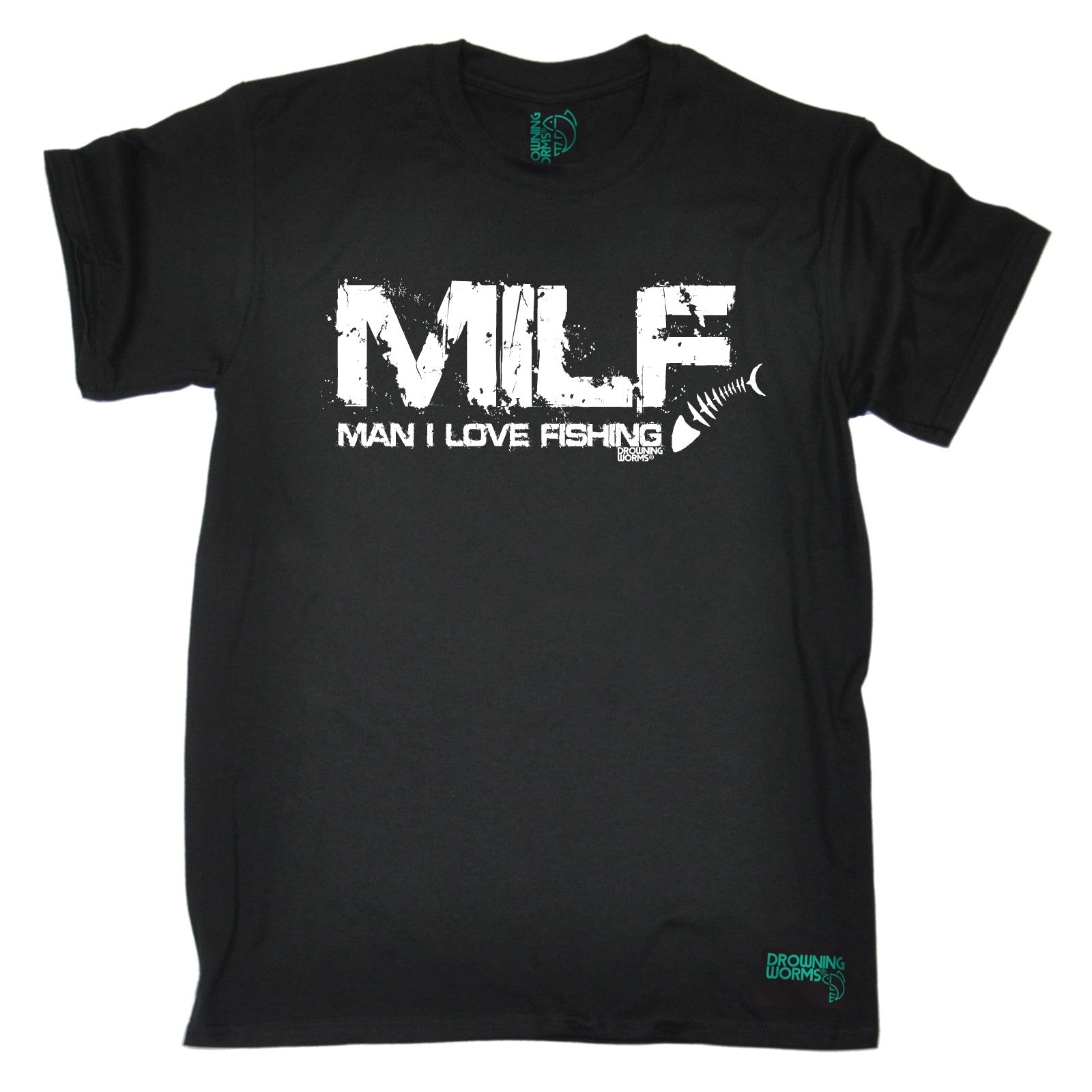 MILF Man I Love Fishing T-SHIRT Fishing Fish Angler Bait Funny Gift Birthday