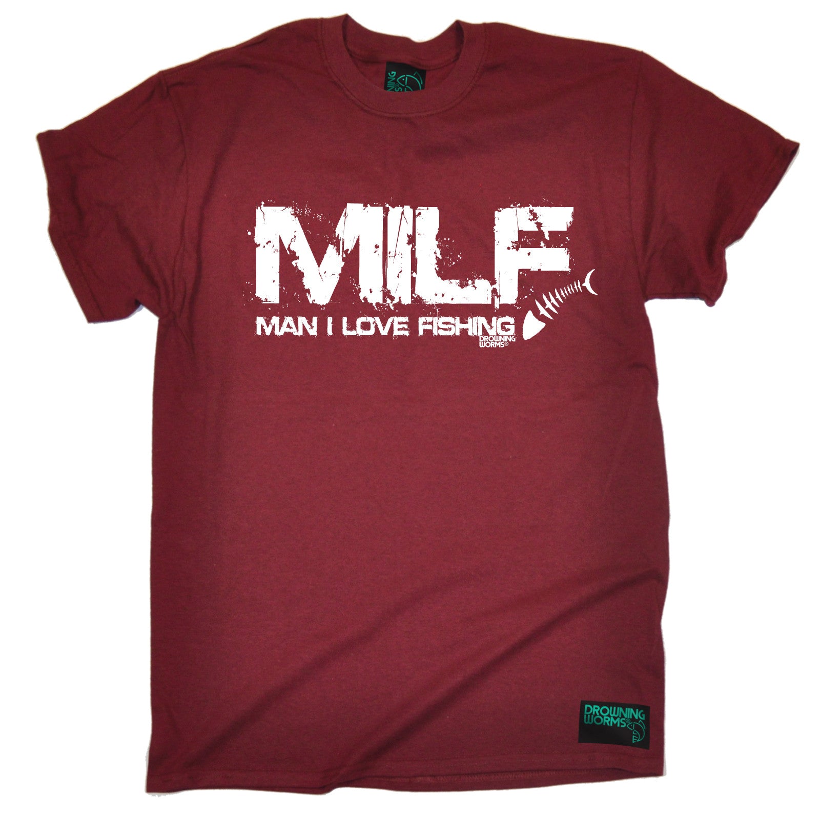 MILF Man I Love Fishing T-SHIRT Fishing Fish Angler Bait Funny Gift Birthday