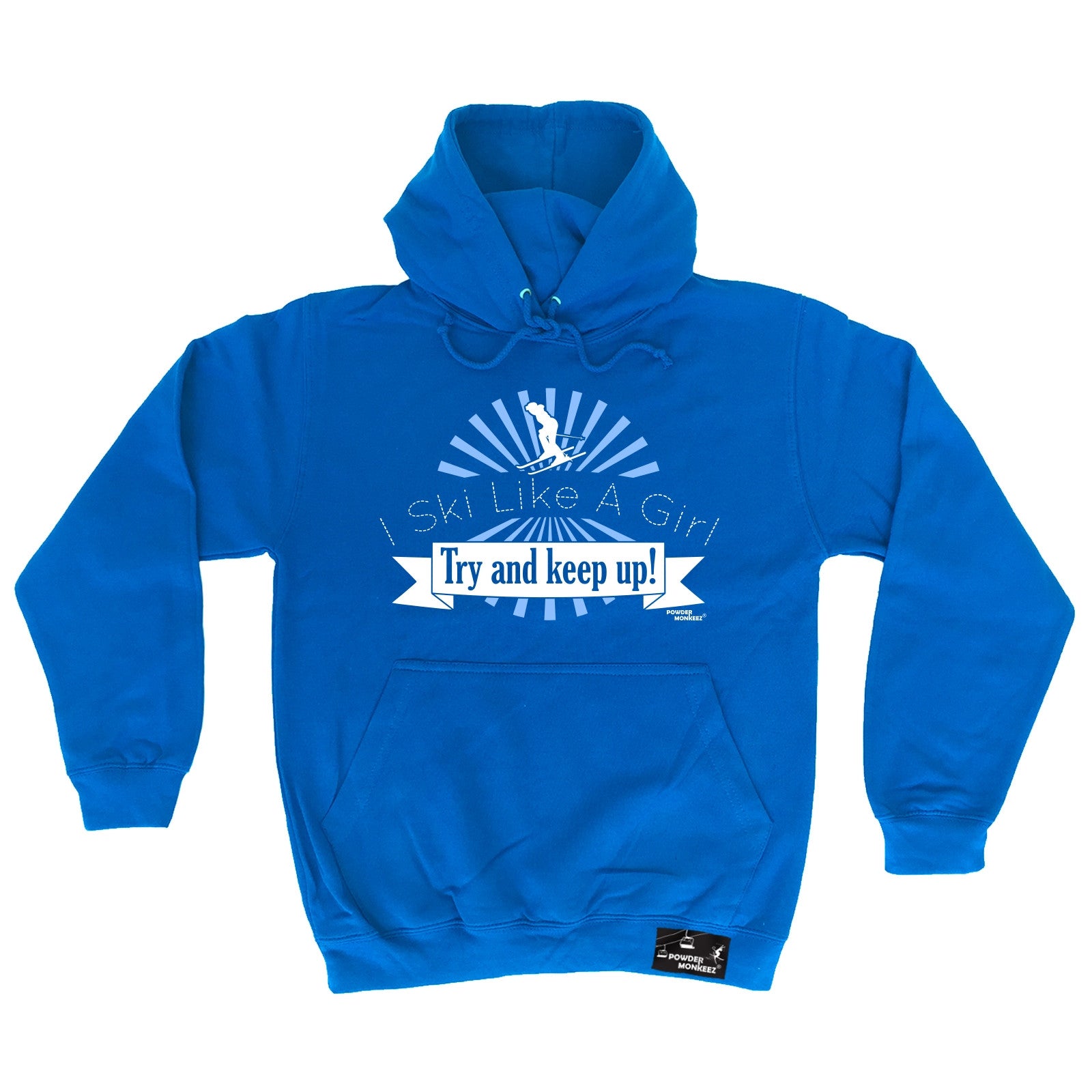 Buy Powder Monkeez Ski Lift Pulse Skiing Hoodie at 123t UK - T-Shirts ...