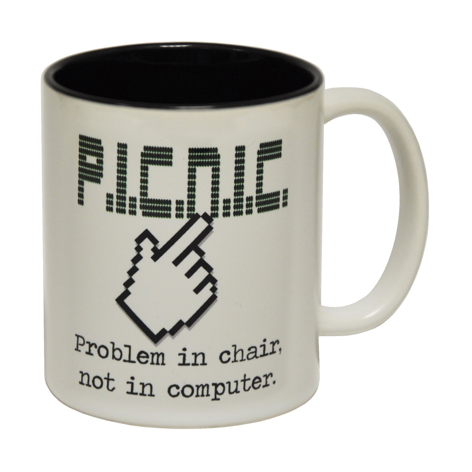 Picnic Problem In Chair Not In Computer Novelty Joke Humour Mug Birthday Funny 6 49 Picclick Uk