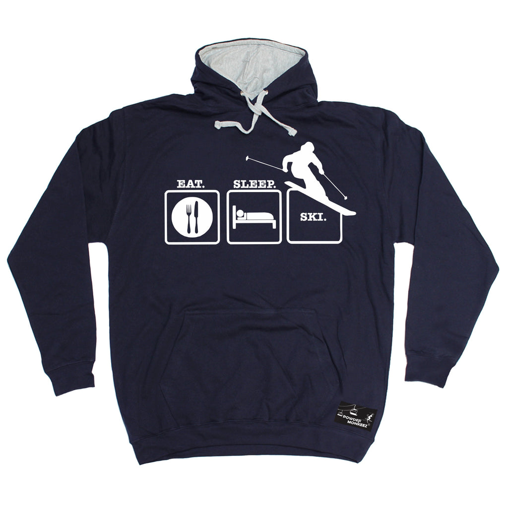 skiing hoodie