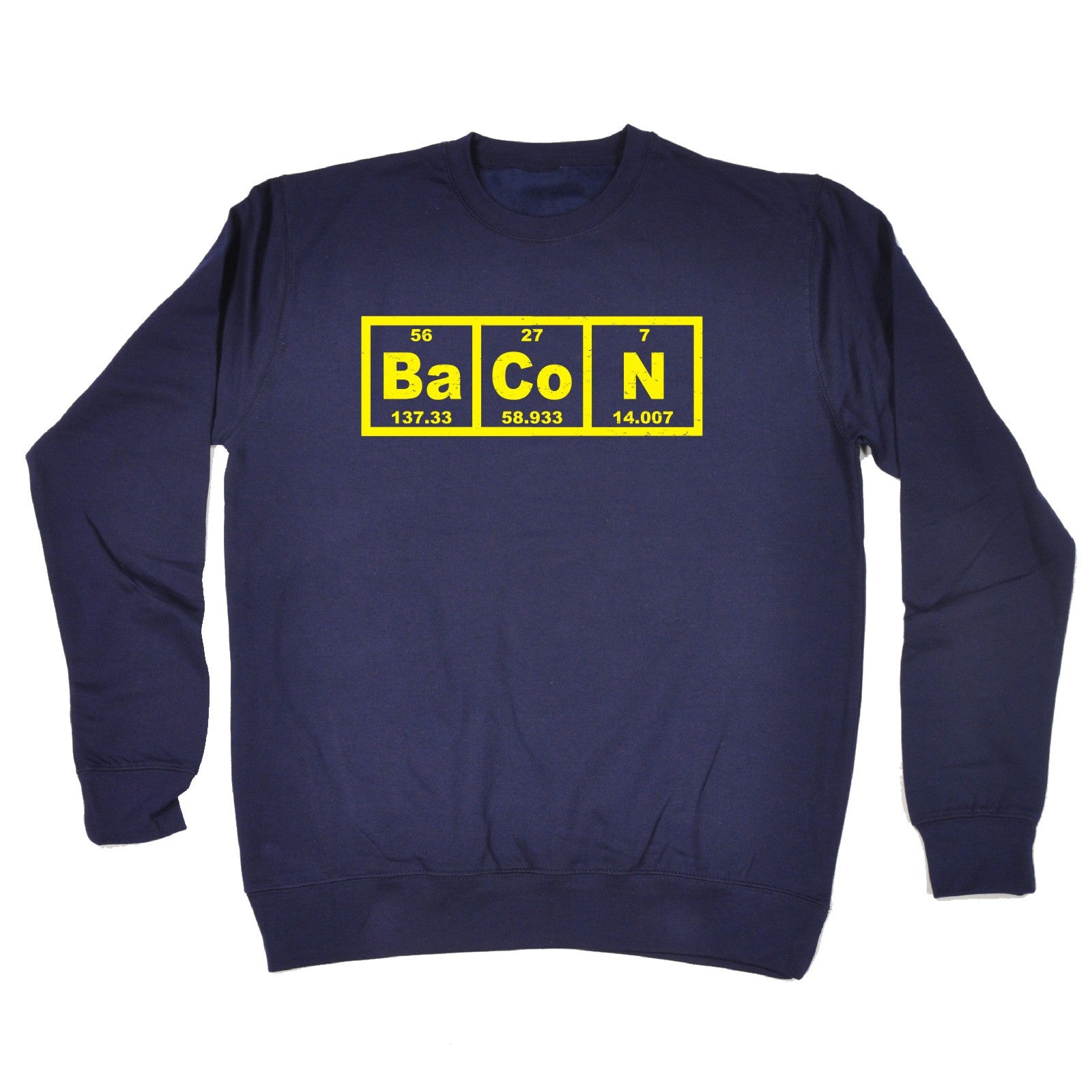 name bacon periodic table chemistry