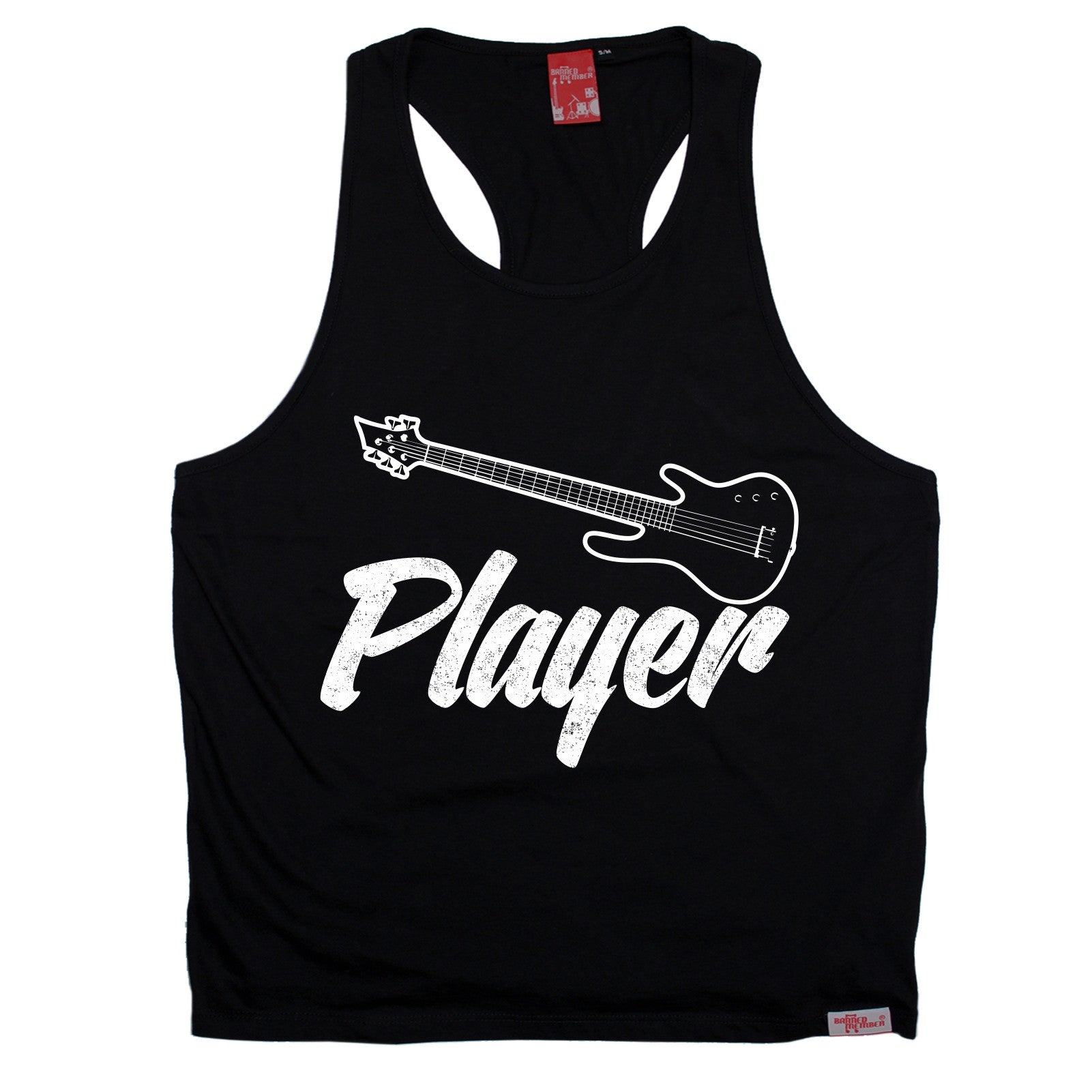 Bass Player Muscle Vest Music Guitar Electric Fashion