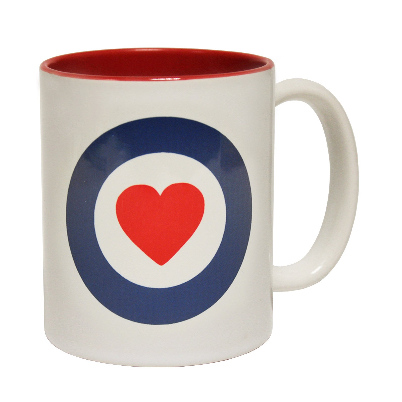  Target  Heart Ceramic Coffee Mug Joke Humour Anniversary  