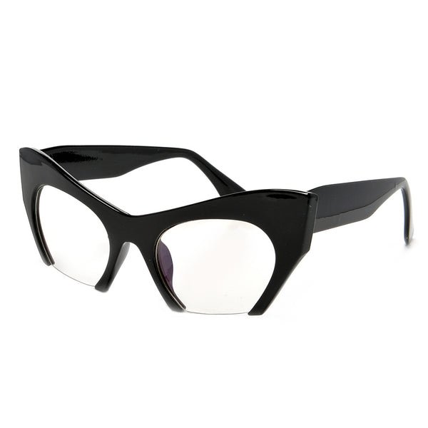 prada rimless bottom cateye frames