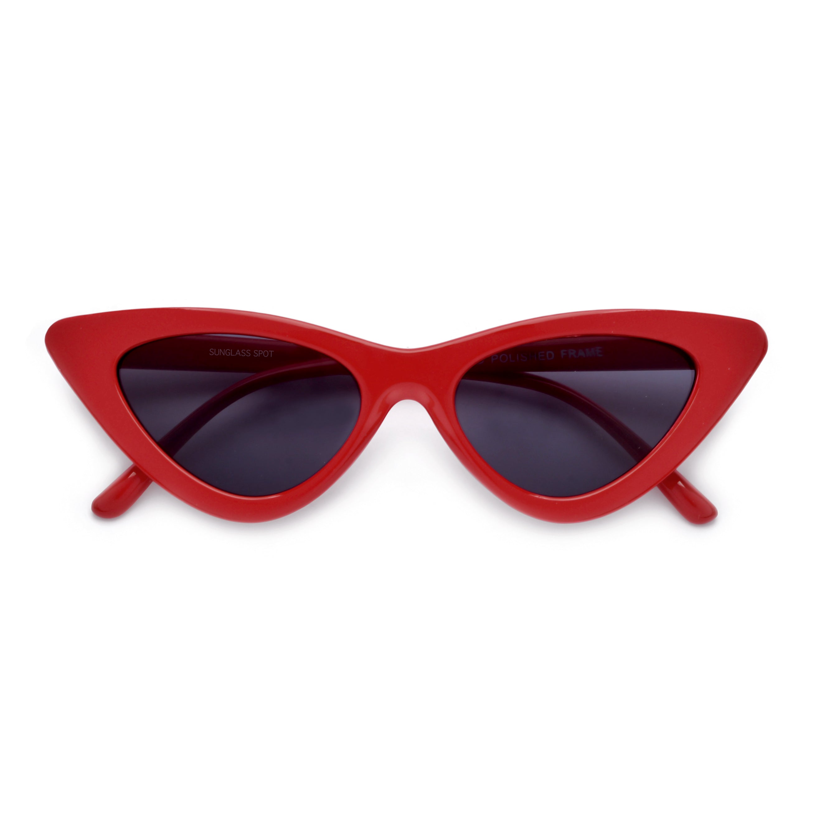 Красные очки солнцезащитные