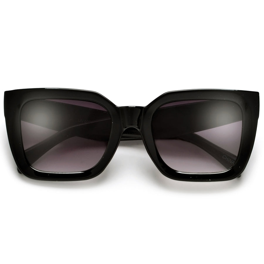 Edgy Retro Slim 52mm Cat Eye Sunglasses | Sunglass Spot