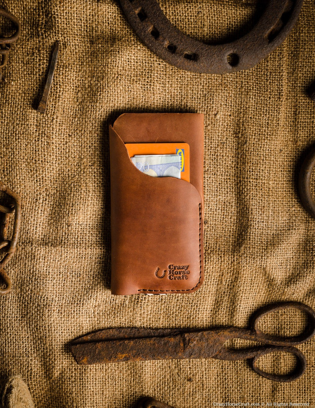 leather credit card case wallet