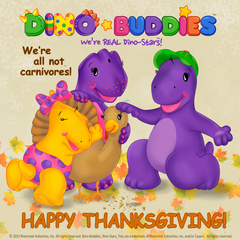 DinoBuddies Happy Thanksgiving