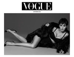 Katy Perry in Vogue Pologeorgis fur coat 