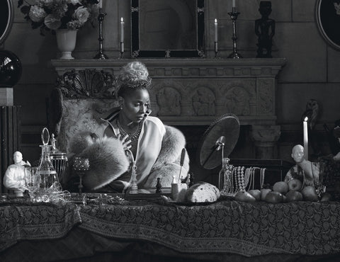 Strength of a Woman: Mary J. Blige Photographed By Carrie Mae Weems wearing Pologeorgis