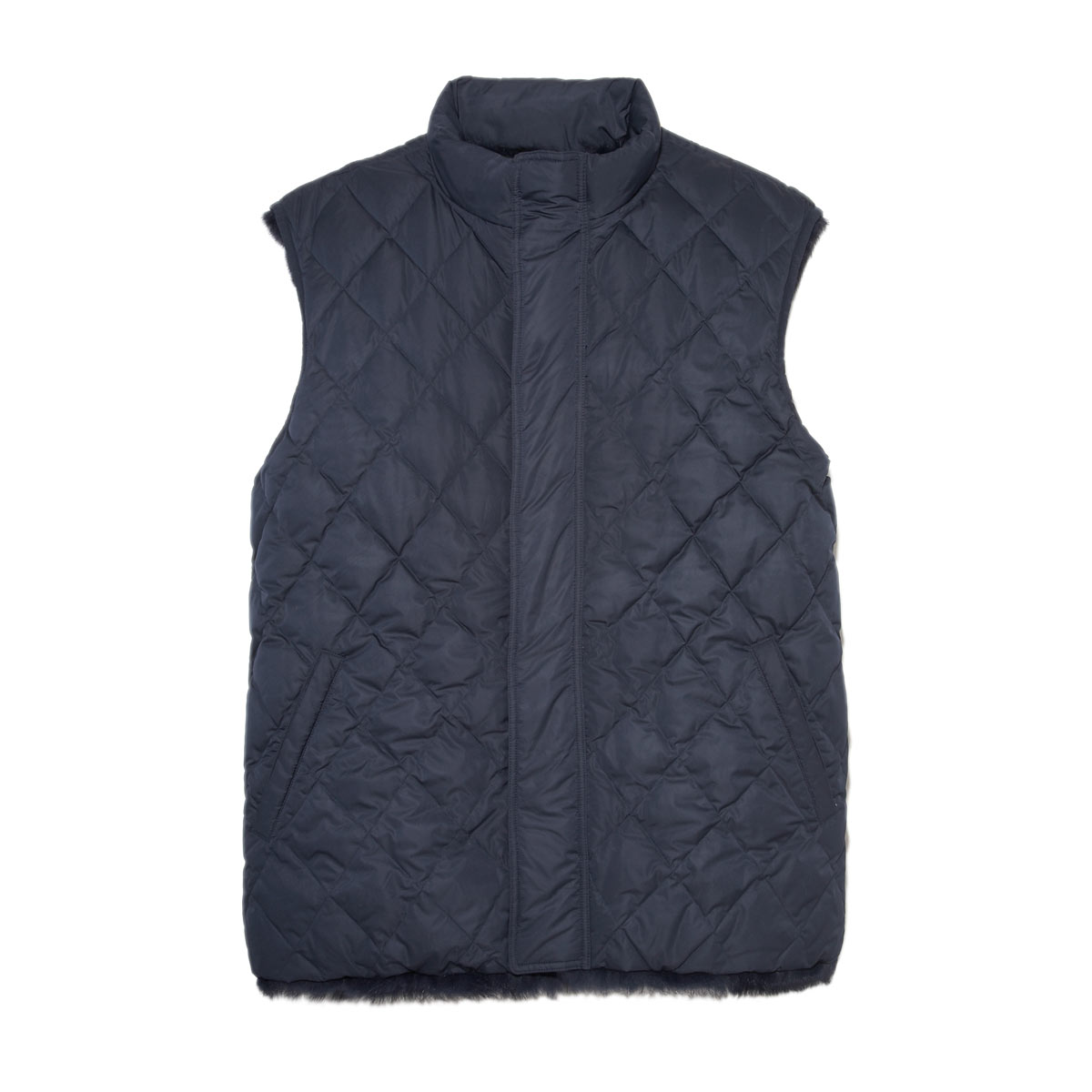 Mens Fur Vest | Mens Sheared Mink Lined Puffer Vest – POLOGEORGIS